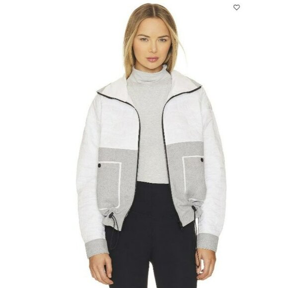 NEW Bogner Fire & Ice Yolette White Gray Lightweigh Jacket Revolve Ski Goggles - Picture 1 of 16